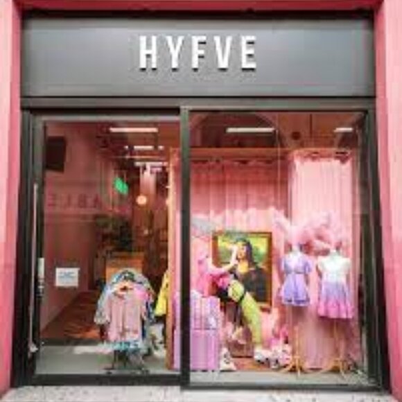 HYFVE Ladies Stylish Navy Utility Jacket with Gold Button Accents - Picture 6 of 17